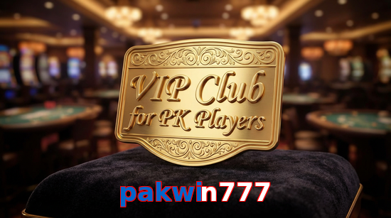 Main screen of Pakwin777 vip page for PK players